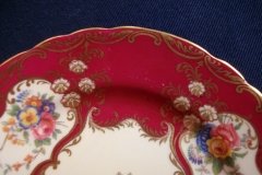 AYNSLEY PARAMOUNT MARONE  #7700-  BREAD & BUTTER PLATE   .....   http://jaapiesfinechinastore.com