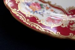AYNSLEY PARAMOUNT MARONE  #7700-  BREAD & BUTTER PLATE   .....   http://jaapiesfinechinastore.com