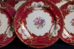 AYNSLEY PARAMOUNT MARONE  #7700-  DINNER PLATE   .....   http://jaapiesfinechinastore.com