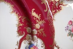 AYNSLEY PARAMOUNT MARONE  #7700-  DINNER PLATE   .....   http://jaapiesfinechinastore.com
