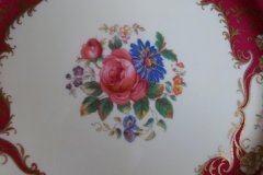 AYNSLEY PARAMOUNT MARONE  #7700-  DINNER PLATE   .....   http://jaapiesfinechinastore.com