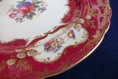 AYNSLEY PARAMOUNT MARONE  #7700-  DINNER PLATE   .....   http://jaapiesfinechinastore.com