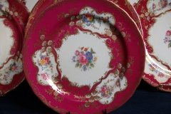 AYNSLEY PARAMOUNT MARONE  #7700-  SALAD PLATE   .....   http://jaapiesfinechinastore.com