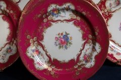 AYNSLEY PARAMOUNT MARONE  #7700-  SALAD PLATE   .....   http://jaapiesfinechinastore.com