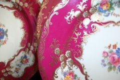 AYNSLEY PARAMOUNT MARONE  #7700-  SALAD PLATE   .....   http://jaapiesfinechinastore.com