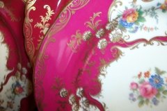 AYNSLEY PARAMOUNT MARONE  #7700-  SALAD PLATE   .....   http://jaapiesfinechinastore.com