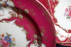 AYNSLEY PARAMOUNT MARONE  #7700-  SALAD PLATE   .....   http://jaapiesfinechinastore.com