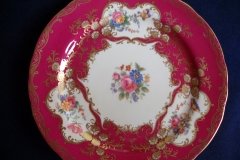 AYNSLEY PARAMOUNT MARONE  #7700-  SALAD PLATE   .....   http://jaapiesfinechinastore.com