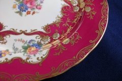 AYNSLEY PARAMOUNT MARONE  #7700-  SALAD PLATE   .....   http://jaapiesfinechinastore.com
