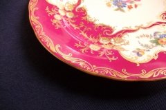AYNSLEY PARAMOUNT MARONE  #7700-  SALAD PLATE   .....   http://jaapiesfinechinastore.com