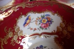 AYNSLEY PARAMOUNT MARONE  #7700- SOUP BOWL & SAUCER   .....   http://jaapiesfinechinastore.com