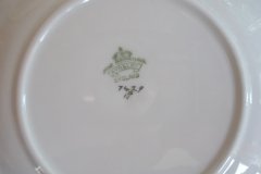 AYNSLEY PORTRUSH TEAL BLUE #7429- BREAD & BUTTER PLATES  .....   http://jaapiesfinechinastore.com