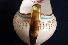 AYNSLEY PORTRUSH TEAL BLUE #7429- CREAMER   .....   http://jaapiesfinechinastore.com