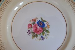 AYNSLEY PORTRUSH TEAL BLUE #7429- DINNER PLATES  .....   http://jaapiesfinechinastore.com