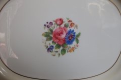AYNSLEY PORTRUSH TEAL BLUE #7429- PLATTER 13 1/4"  .....   http://jaapiesfinechinastore.com