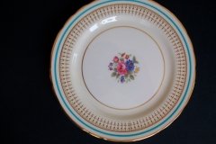 AYNSLEY PORTRUSH TEAL BLUE #7429- SALAD PLATES  .....   http://jaapiesfinechinastore.com