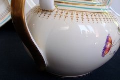 AYNSLEY PORTRUSH TEAL BLUE #7429- TEAPOT  .....   http://jaapiesfinechinastore.com