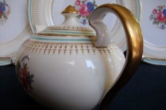 AYNSLEY PORTRUSH TEAL BLUE #7429- TEAPOT  .....   http://jaapiesfinechinastore.com