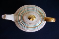 AYNSLEY PORTRUSH TEAL BLUE #7429- TEAPOT  .....   http://jaapiesfinechinastore.com