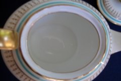 AYNSLEY PORTRUSH TEAL BLUE #7429- TEAPOT  .....   http://jaapiesfinechinastore.com