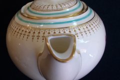 AYNSLEY PORTRUSH TEAL BLUE #7429- TEAPOT  .....   http://jaapiesfinechinastore.com