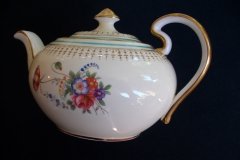 AYNSLEY PORTRUSH TEAL BLUE #7429- TEAPOT  .....   http://jaapiesfinechinastore.com