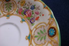 AYNSLEY REGINA- CUP & SAUCER  ..... http://jaapiesfinechinastore.com