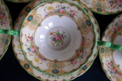 AYNSLEY REGINA- SOUP BOWL & SAUCER  ..... http://jaapiesfinechinastore.com