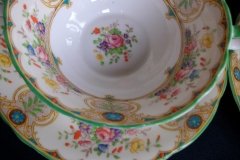 AYNSLEY REGINA- SOUP BOWL & SAUCER  ..... http://jaapiesfinechinastore.com