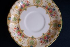 AYNSLEY REGINA- SOUP BOWL & SAUCER  ..... http://jaapiesfinechinastore.com