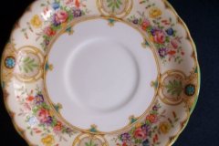 AYNSLEY REGINA- SOUP BOWL & SAUCER  ..... http://jaapiesfinechinastore.com