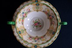 AYNSLEY REGINA- SOUP BOWL & SAUCER  ..... http://jaapiesfinechinastore.com