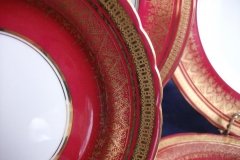 AYNSLEY ROMNEY RED  #7410-   BREAD & BUTTER PLATE  ..... http://jaapiesfinechinastore.com