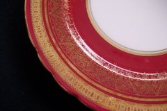 AYNSLEY ROMNEY RED  #7410-   BREAD & BUTTER PLATE  ..... http://jaapiesfinechinastore.com