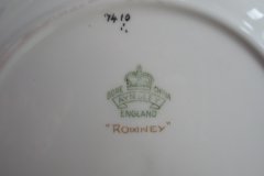 AYNSLEY ROMNEY RED  #7410-   BREAD & BUTTER PLATE  ..... http://jaapiesfinechinastore.com