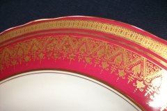 AYNSLEY ROMNEY RED  #7410-   DINNER  PLATE  ..... http://jaapiesfinechinastore.com