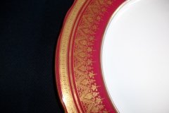 AYNSLEY ROMNEY RED  #7410-   DINNER  PLATE  ..... http://jaapiesfinechinastore.com