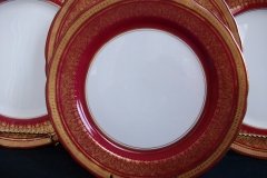 AYNSLEY ROMNEY RED  #7410-   SALAD  PLATE  ..... http://jaapiesfinechinastore.com