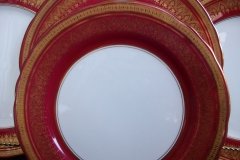AYNSLEY ROMNEY RED  #7410-   SALAD  PLATE  ..... http://jaapiesfinechinastore.com