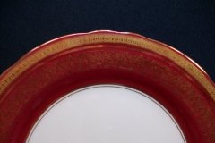 AYNSLEY ROMNEY RED  #7410-   SALAD  PLATE  ..... http://jaapiesfinechinastore.com
