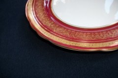 AYNSLEY ROMNEY RED  #7410-   SALAD  PLATE  ..... http://jaapiesfinechinastore.com