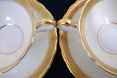 AYNSLEY SANDRINGHAM- SOUP BOWL & SAUCER   .....   http://jaapiesfinechinastore.com