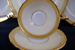 AYNSLEY SANDRINGHAM- SOUP BOWL & SAUCER   .....   http://jaapiesfinechinastore.com