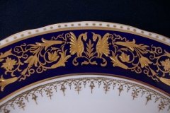 AYNSLEY SEVILLE BLUE- DINNER PLATE  .....  http://jaapiesfinechinastore.com