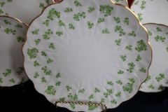 AYNSLEY SHAMROCK #159-  LUNCH PLATE  .....   http://jaapiesfinechinastore.com