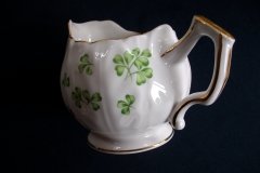 AYNSLEY SHAMROCK #159-  CREAMER  .....   http://jaapiesfinechinastore.com
