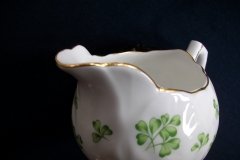 AYNSLEY SHAMROCK #159-  CREAMER  .....   http://jaapiesfinechinastore.com