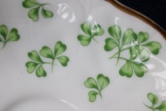 AYNSLEY SHAMROCK #159-  CUP & SAUCER  .....   http://jaapiesfinechinastore.com
