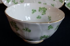AYNSLEY SHAMROCK #159-  OPEN SUGAR BOWL  .....   http://jaapiesfinechinastore.com