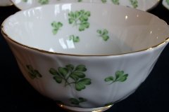 AYNSLEY SHAMROCK #159-  OPEN SUGAR BOWL  .....   http://jaapiesfinechinastore.com
